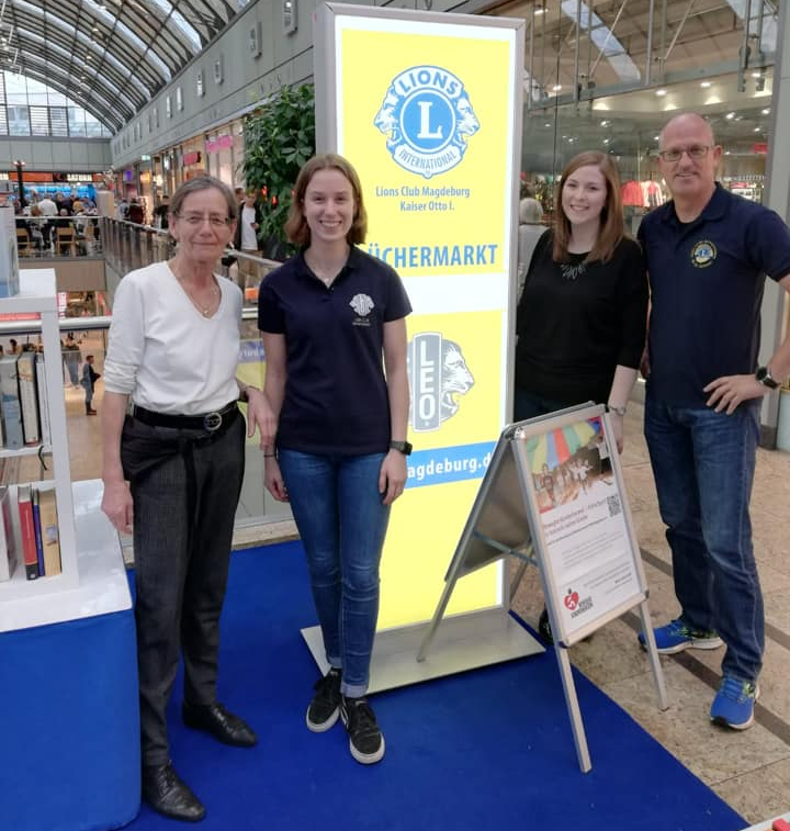 Lions Verkaufsstand
